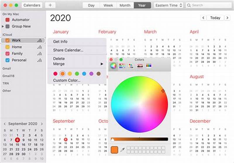 How To Add Color In Apple Calendar