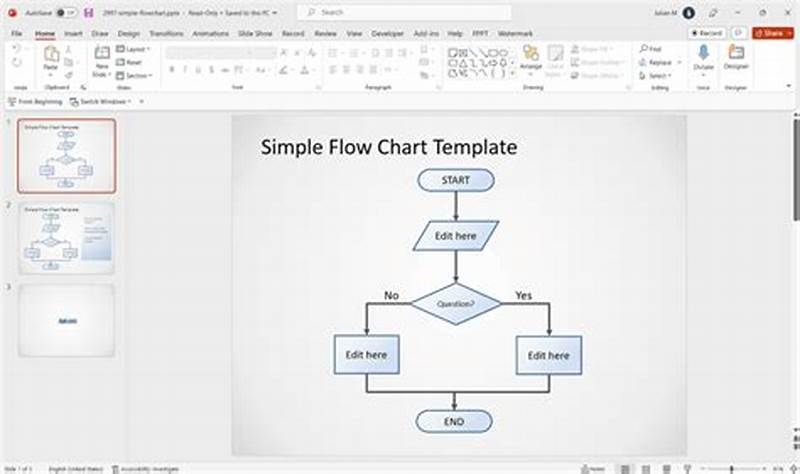 How To Add Flow Chart In Ppt