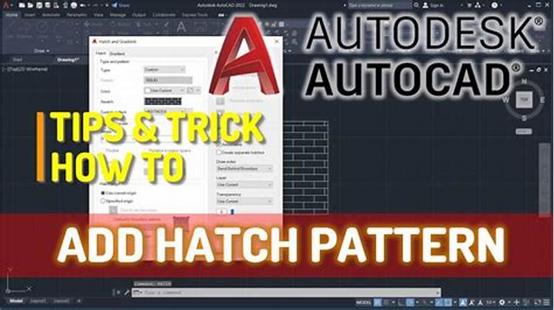 How To Add Hatch Pattern In Autocad