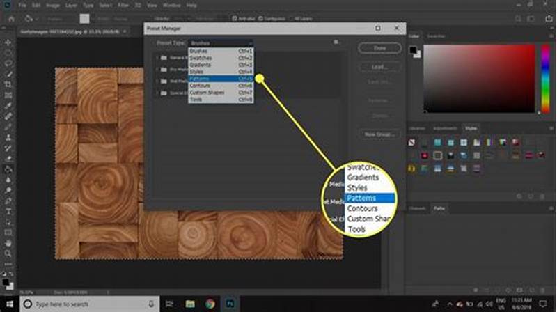 How To Add Pattern To Photoshop