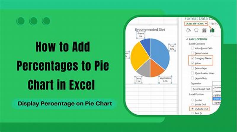 How To Add Percentages In Excel Chart