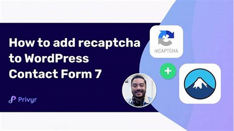 How To Add Recaptcha To Contact Form