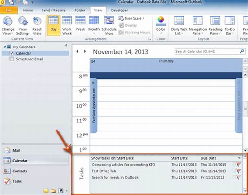 How To Add Task To Outlook Calendar