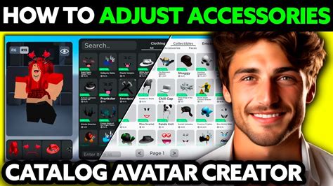 How To Adjust Items In Catalog Avatar Creator