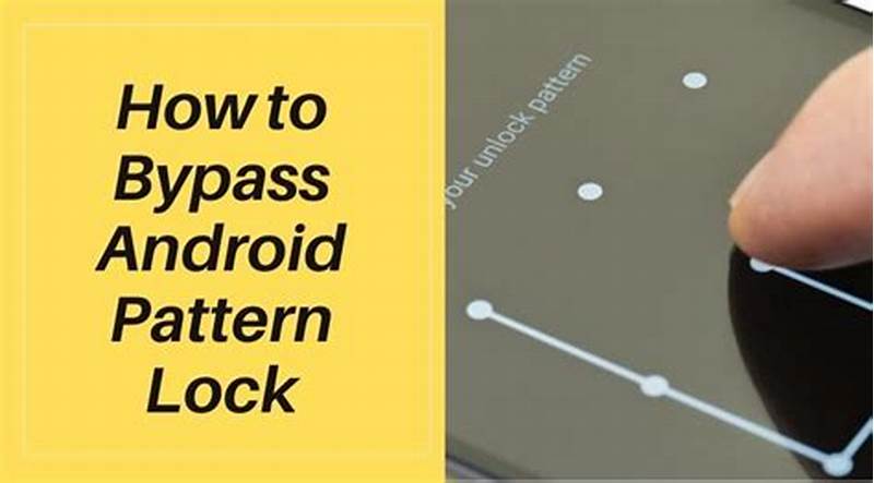 How To Bypass Screen Pattern Lock