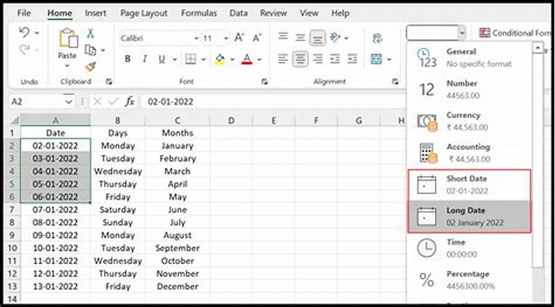 How To Change Date Pattern In Excel