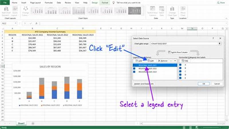 How To Change Excel Chart Legend Text