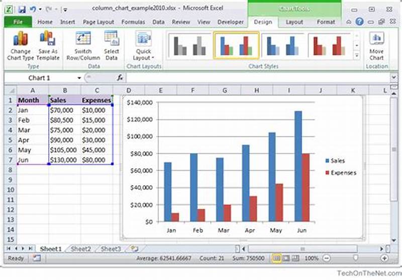 How To Chart Data In Excel 2010
