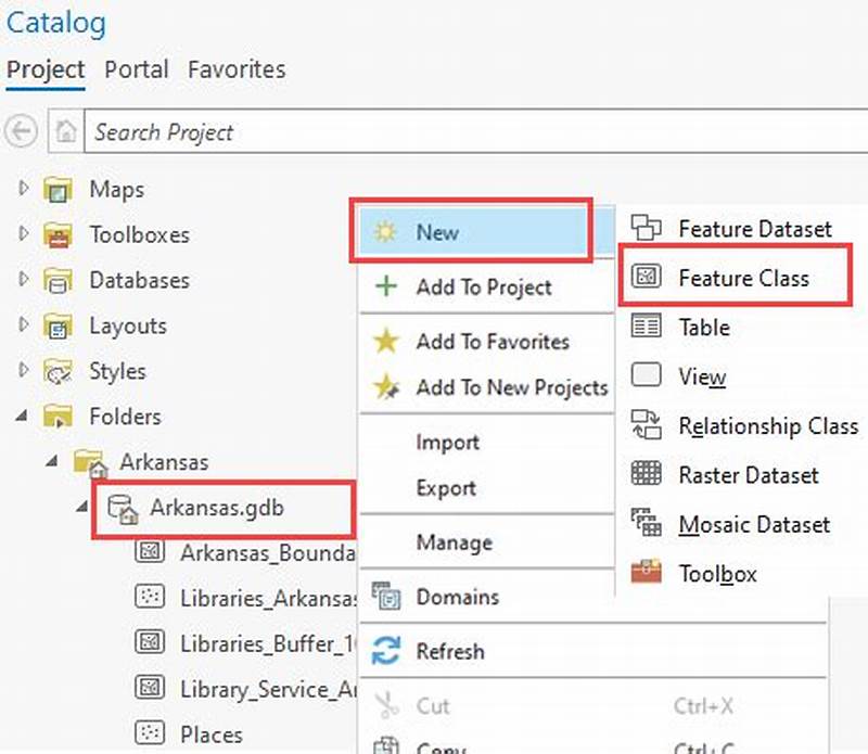 How To Check Feature Classes In Catalog