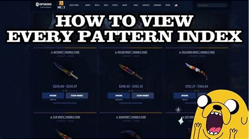 How To Check Pattern Index Csgo