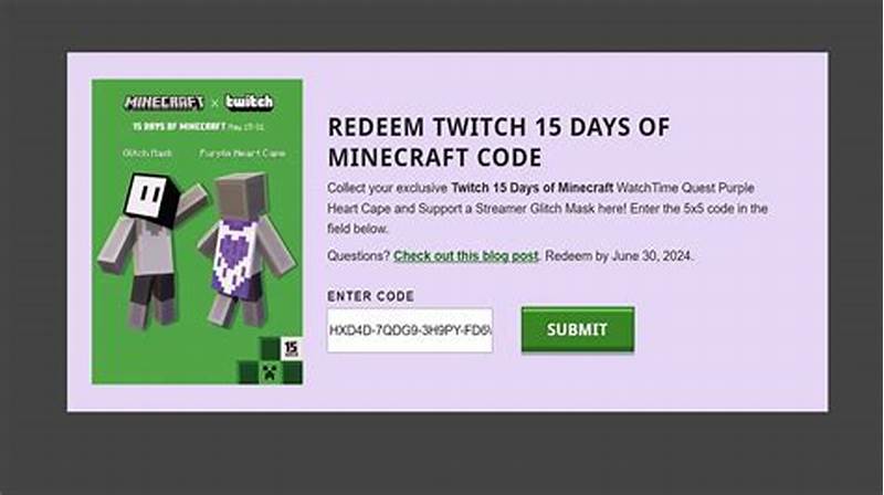 How To Claim Minecraft Code