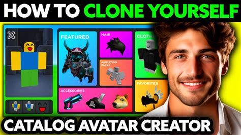 How To Clone Yourself In Catalog Avatar Creator