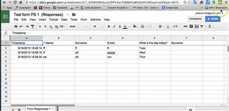 How To Convert Google Form Into Excel