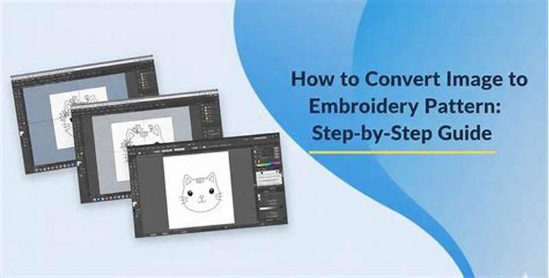 How To Convert Photo To Embroidery Pattern