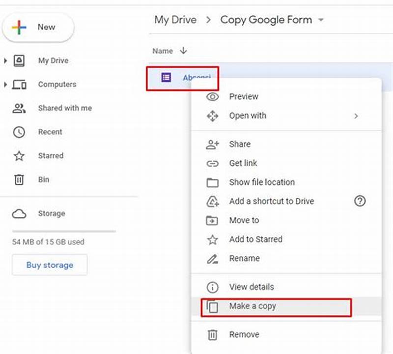 How To Copy Google Form To Word