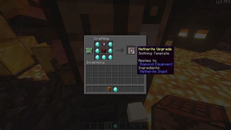 How To Craft Netherite Smithing Template
