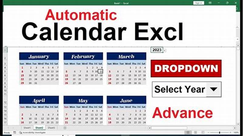 How To Create A Calendar Using Excel