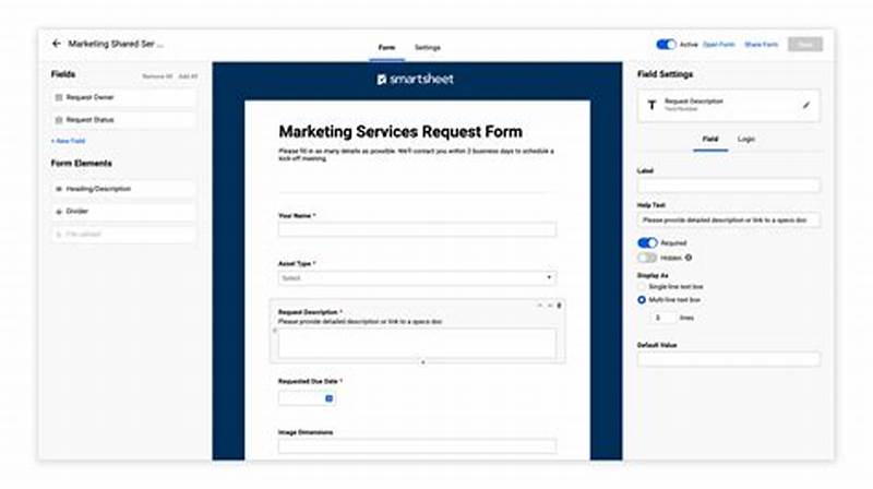 How To Create A Form In Smartsheet