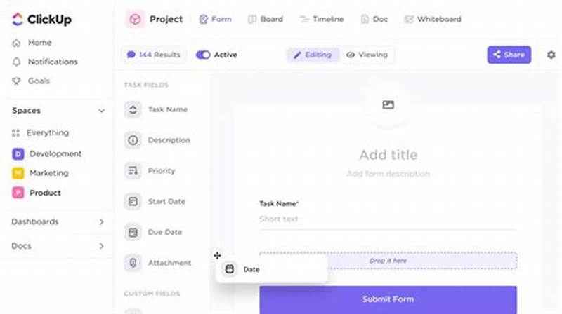 How To Create A Form On Clickup