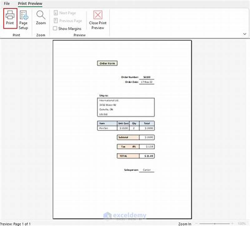 How To Create A Printable Form