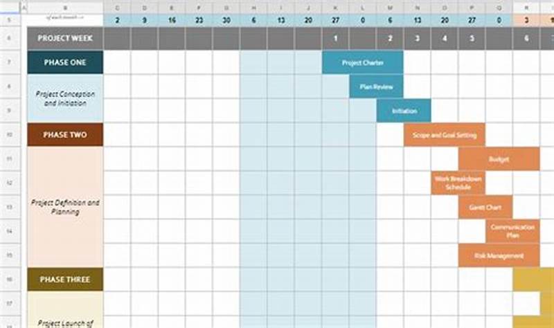 How To Create A Project Calendar