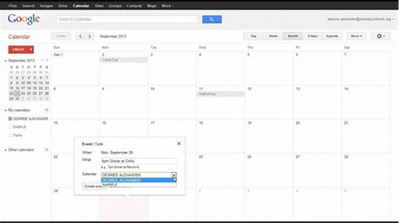 How To Create Calendar In Google Drive