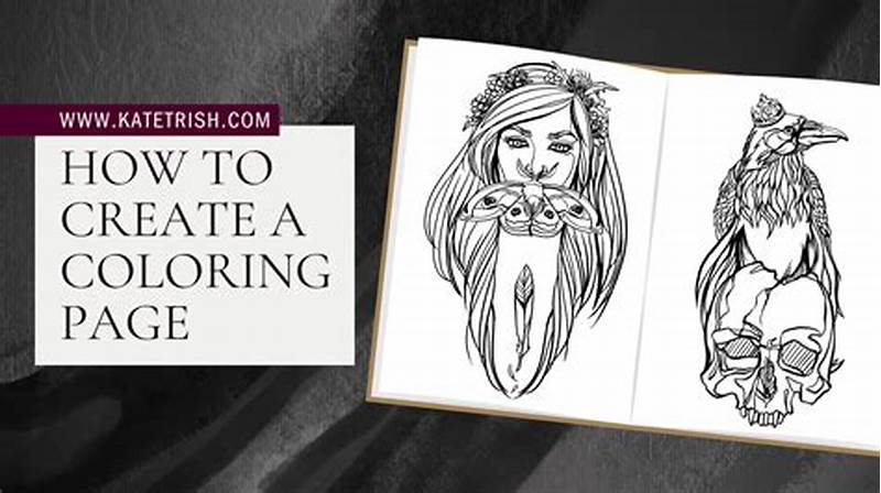 How To Create Coloring Page