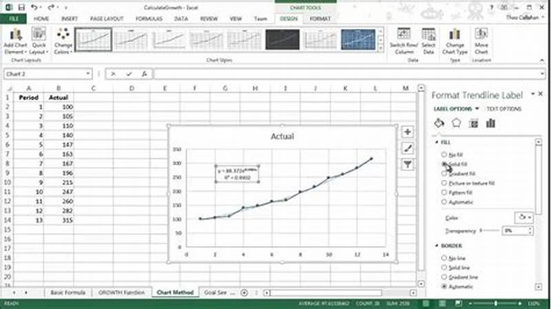 How To Create Growth Chart In Excel