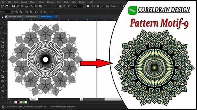 How To Create Pattern In Coreldraw