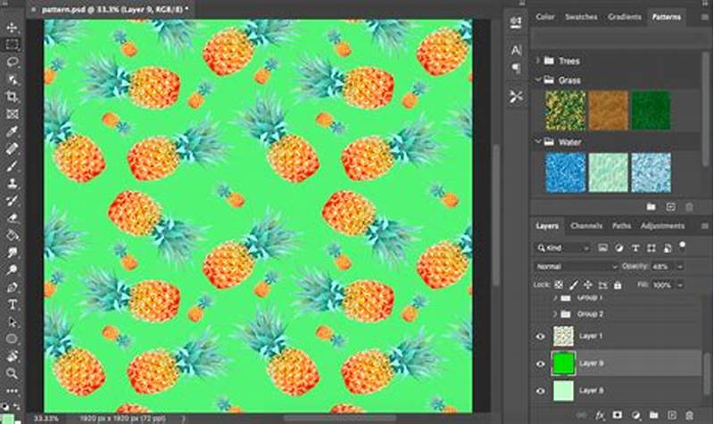How To Create Pattern Overlay In Photoshop