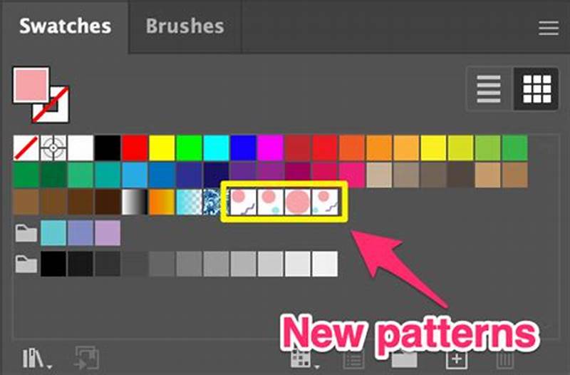 How To Create Pattern Swatch In Illustrator