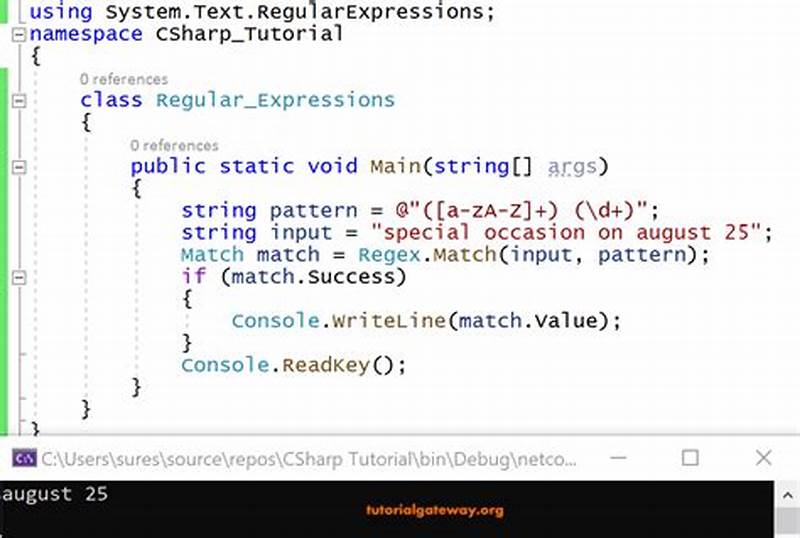 How To Create Regex Pattern In C#
