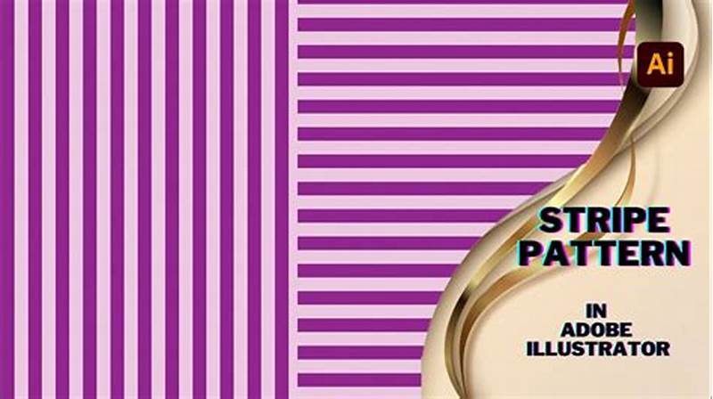 How To Create Stripe Pattern In Illustrator