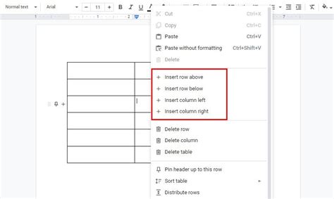 How To Create Table From Google Docs Template Using Appscript