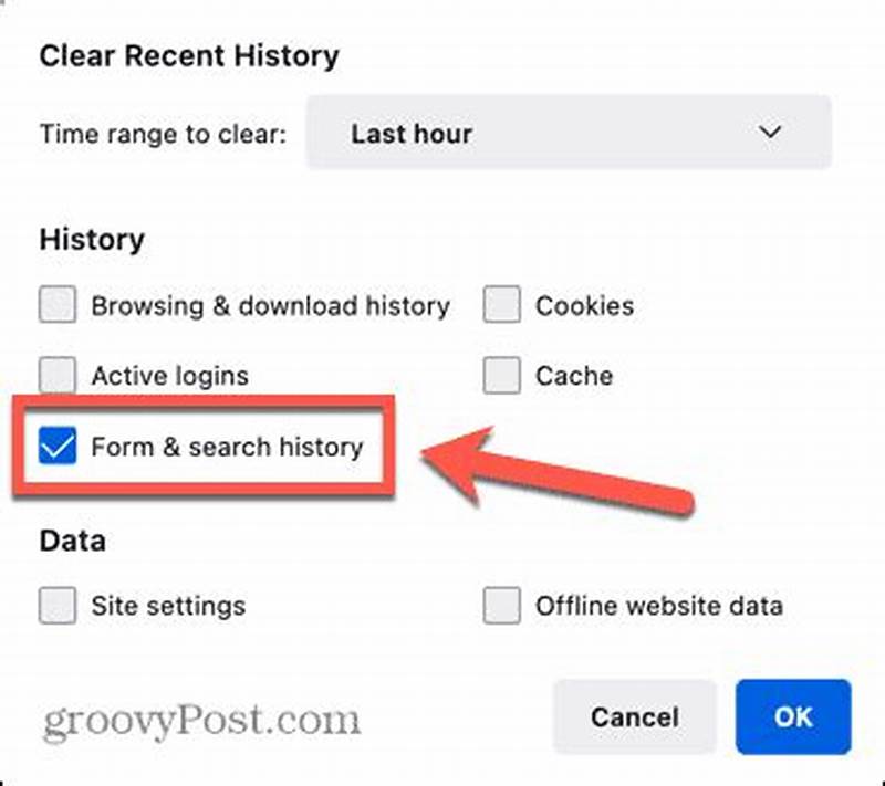 How To Delete Form Data In Firefox