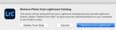 How To Delete Photos In Lightroom Cc Catalog