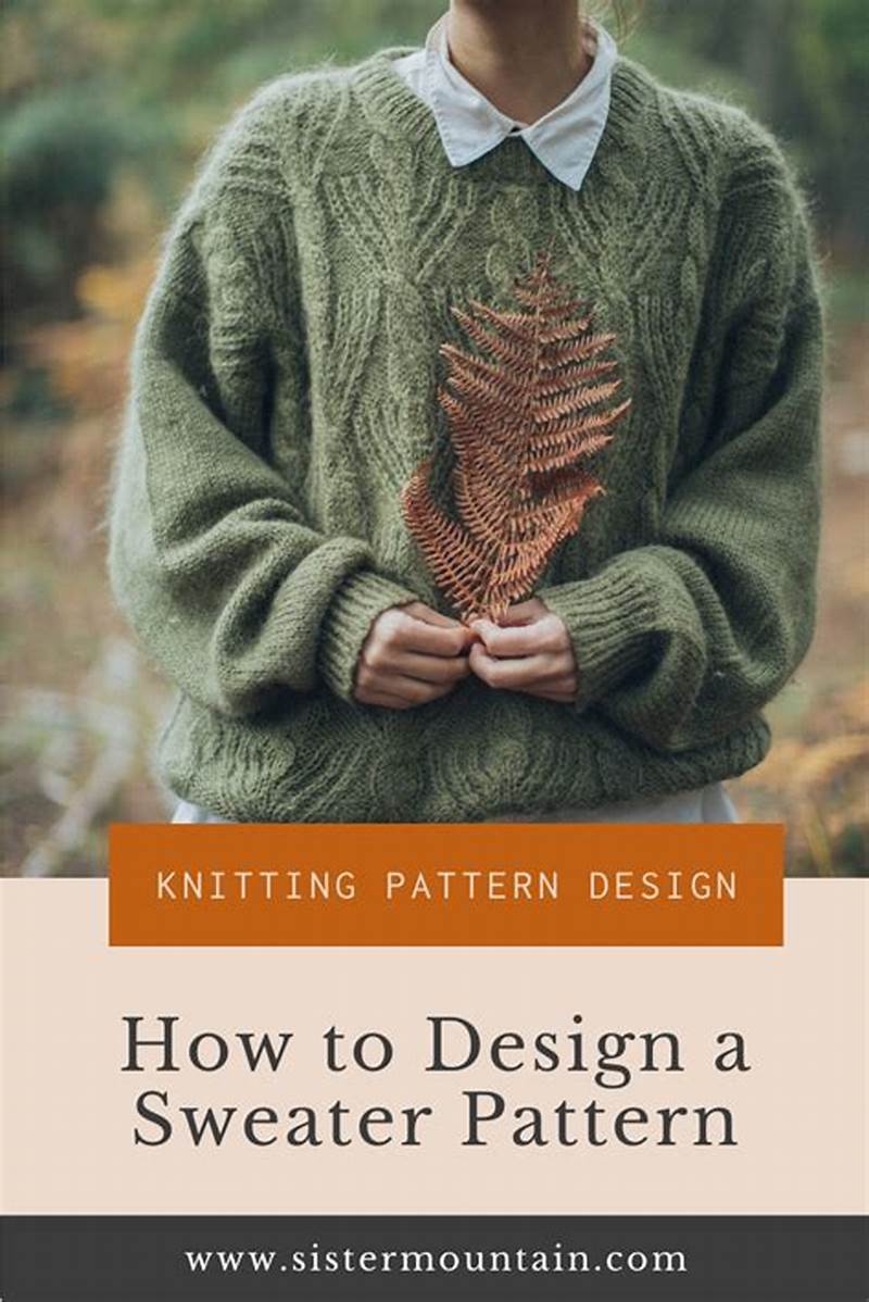 How To Design A Sweater Pattern