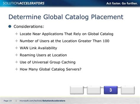 How To Determine Placement Of Global Catalog Server