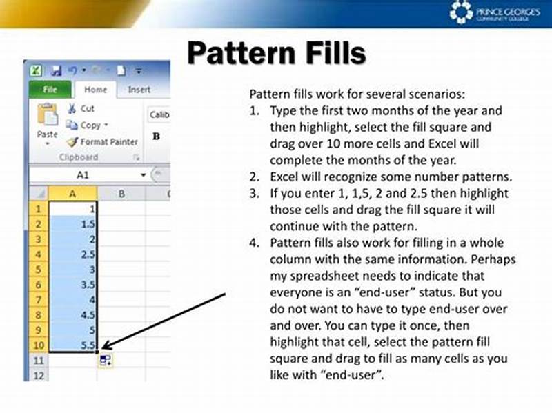 How To Do Pattern Fill In Excel