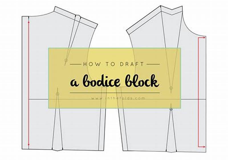 How To Draft A Pattern Block
