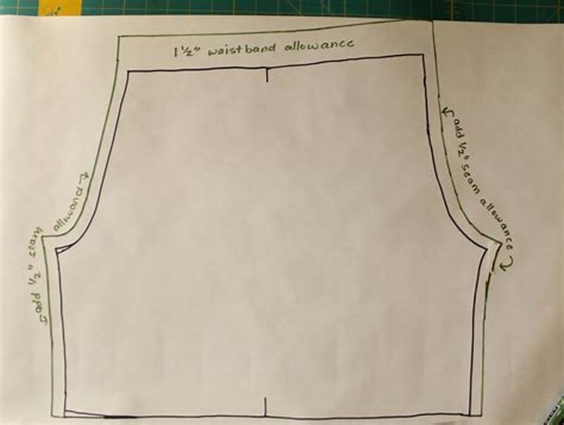 How To Draft A Pattern For Shorts