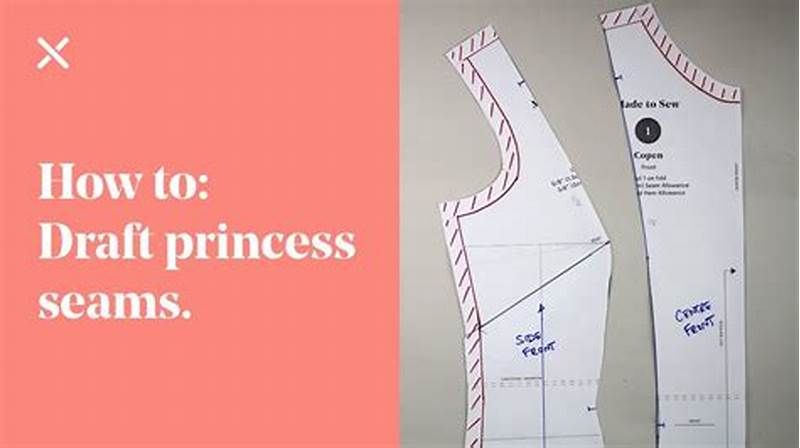 How To Draft A Princess Seam Pattern