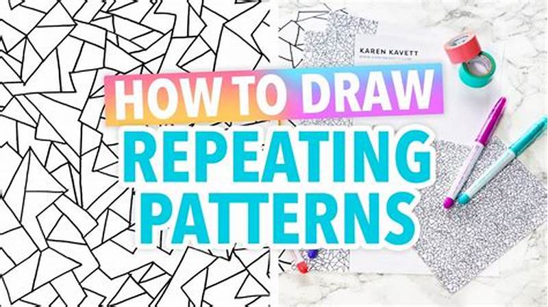 How To Draw A Repeat Pattern