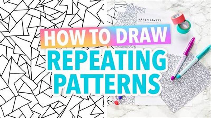 How To Draw A Repeating Pattern