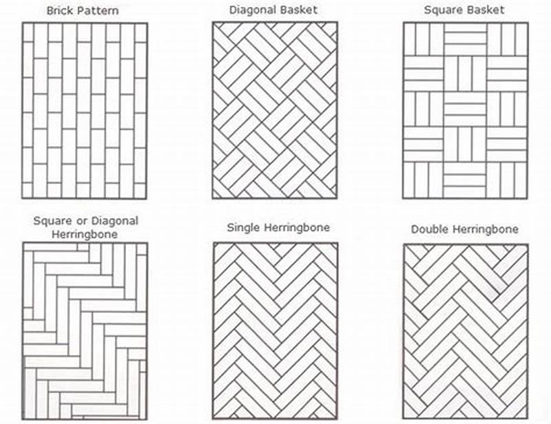 How To Draw Herringbone Pattern