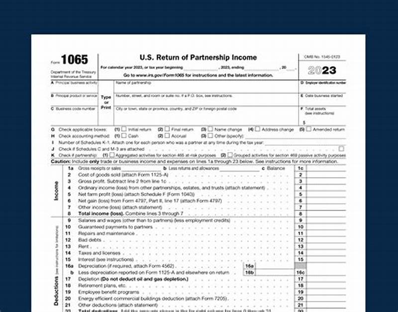 How To File Form 1065