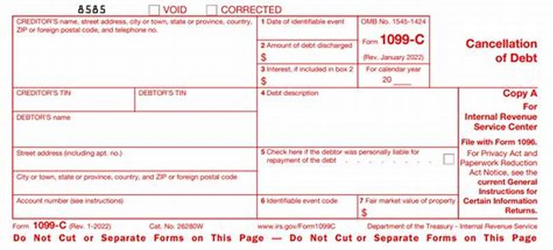 How To File Form 1099 C