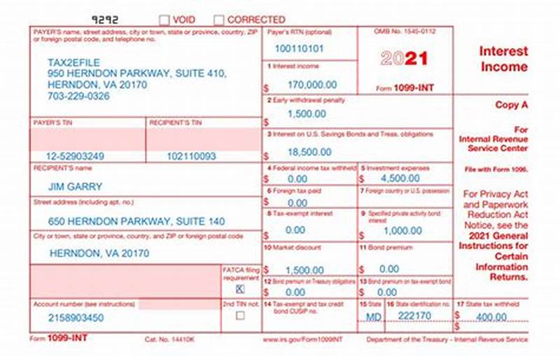 How To File Form 1099 Int