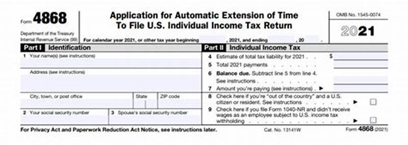 How To File Form 4868 Electronically