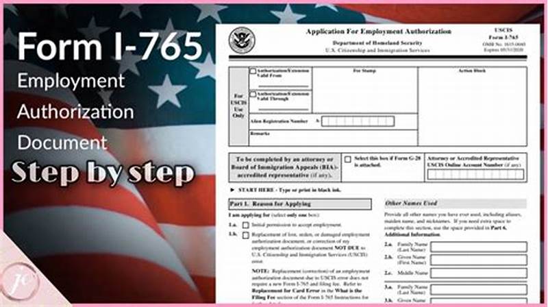 How To File Form I 765